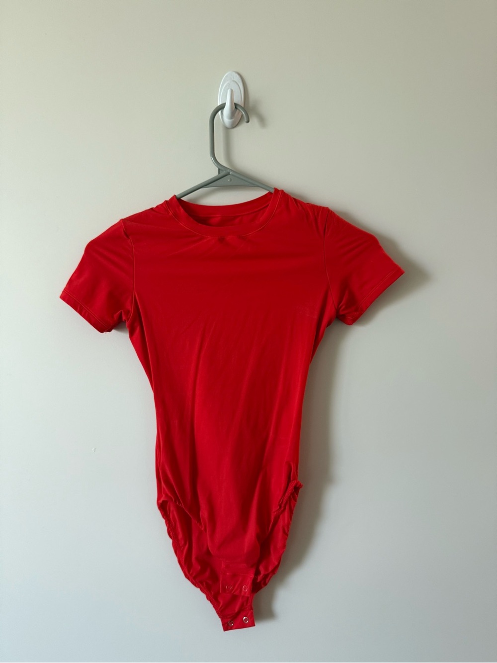 SKIMS Fits Everybody Red One-Piece Bodysuit